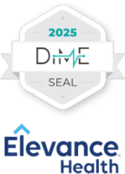 DiMe Seal and Elevance Logo Lockup